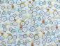 Preview: Patchworkstoff mit vielen bunten Fahrrädern